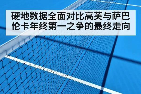 硬地数据全面对比高芙与萨巴伦卡年终第一之争的最终走向